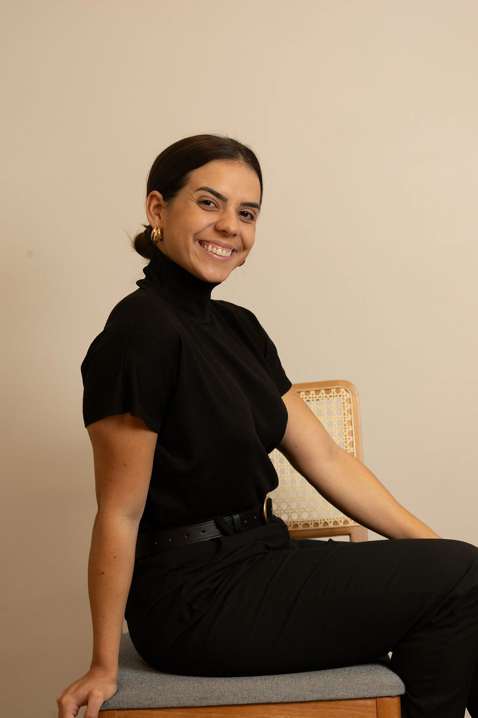Dra. Bruna Sossai, médica pneumologista infantil atendendo em Botafogo.