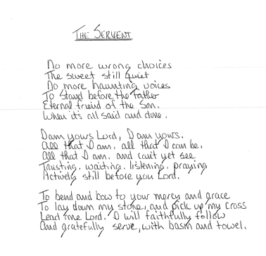 The Servant / Poem