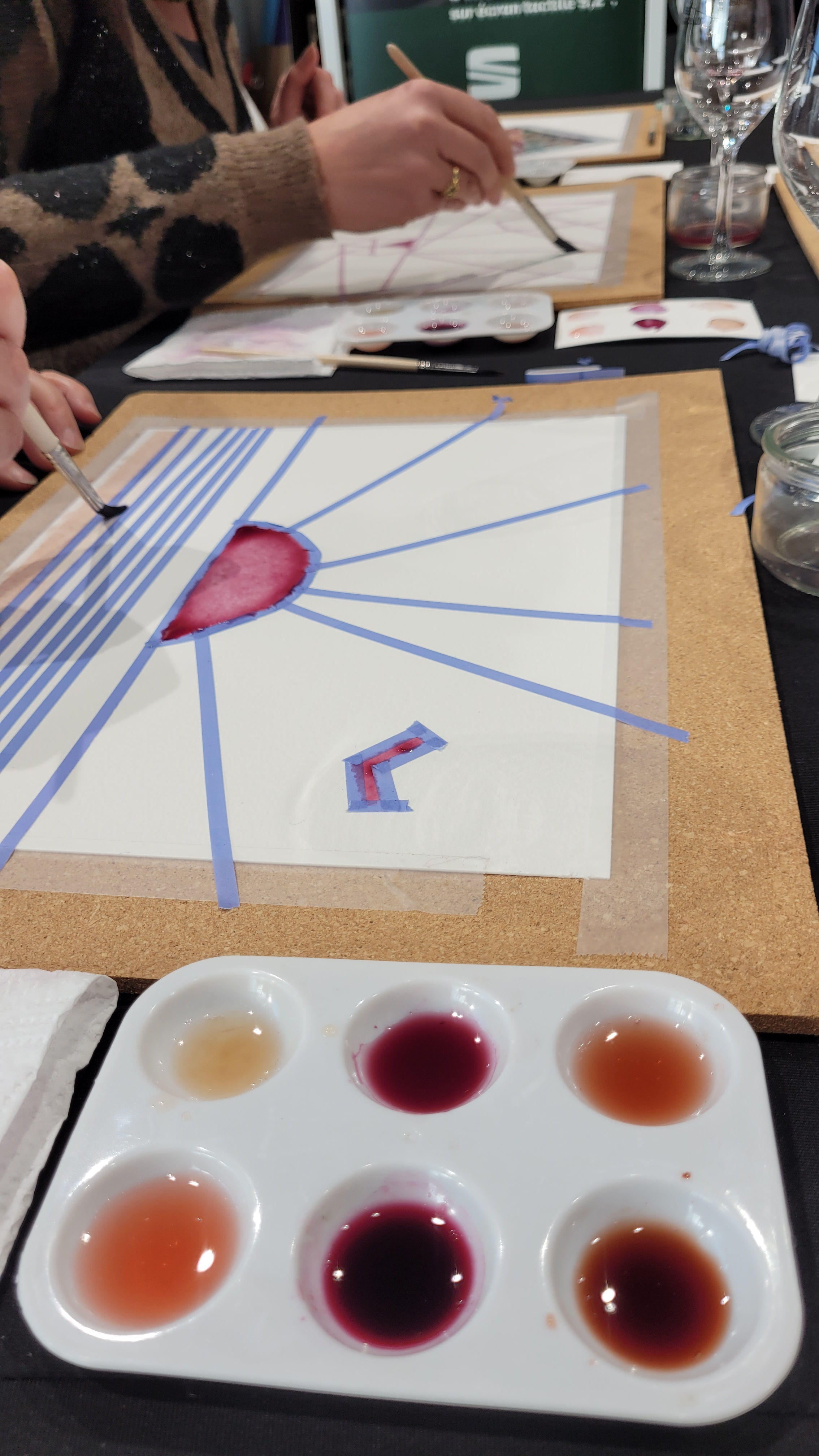 Atelier Peinture au Vin - Odenas - Samedi 28 février 2026