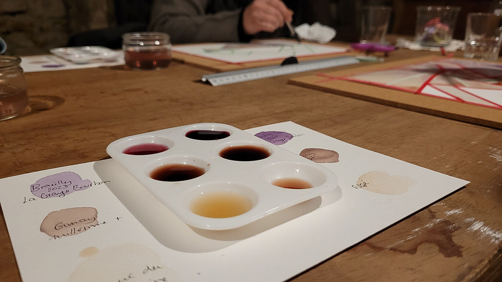 Palette de vin