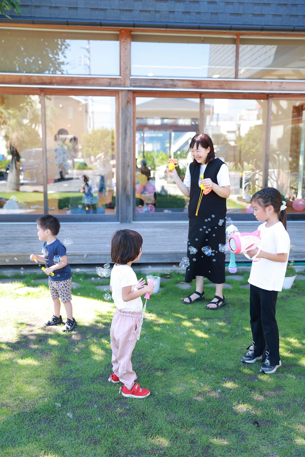 リトルベビー(早産児、低出生体重児)を持つ家族の交流会風景