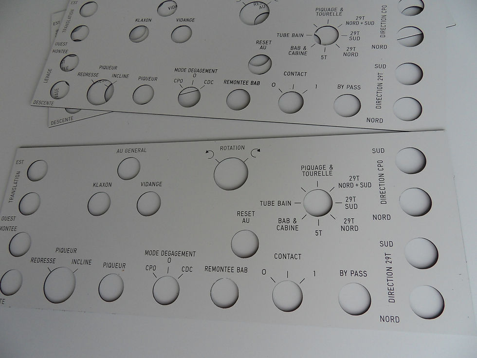 Plastron machine