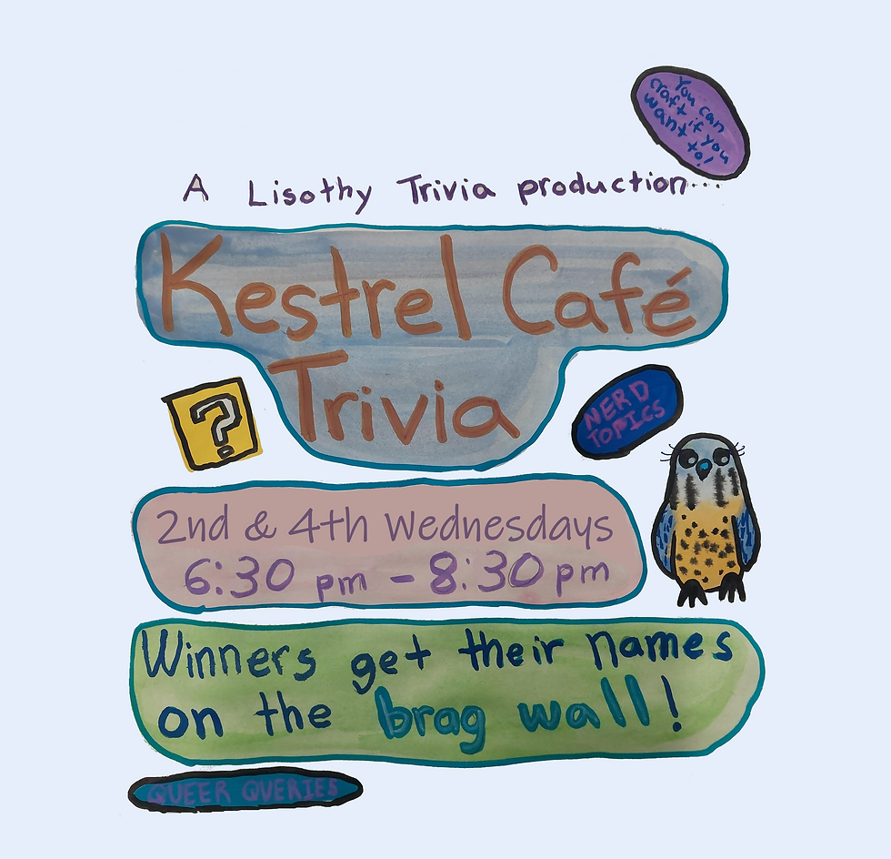 Trivia Night at Kestrel Cafe