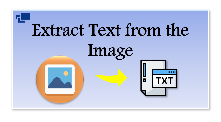 Extract Text from Images