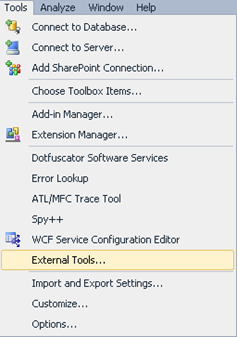 How to enable "Create GUID" option in Visual Studio 2010