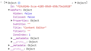 Retrieve Webpart Properties of a SharePoint Page using REST API