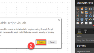 Create Power BI Visual Using R Script Visual - Bar Chart
