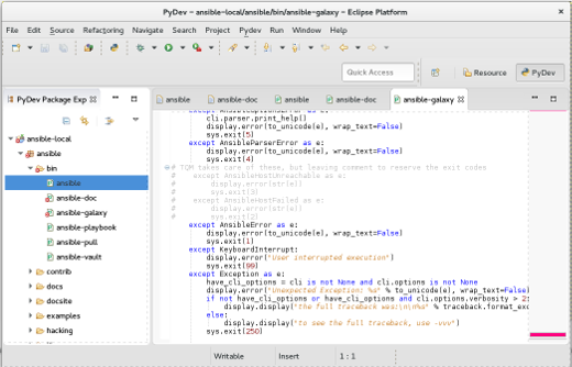 Eclipse Python IDE