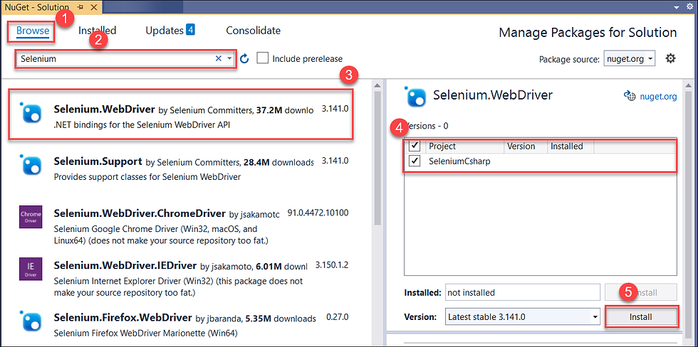 Selenium 18