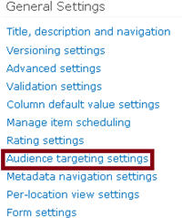 Enable Audience Targeting for SharePoint list using PowerShell