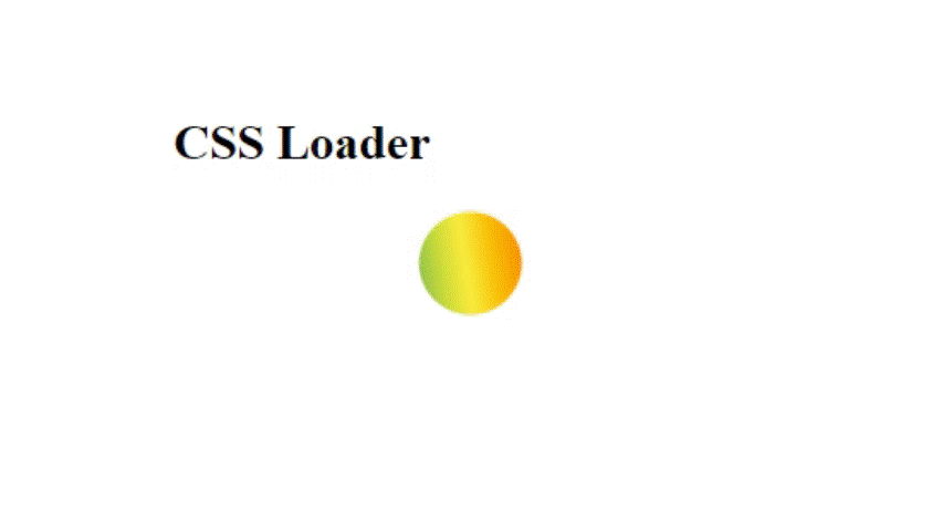 How to Create a Loader in CSS