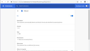How to remove the PBlock+ adware browser extension