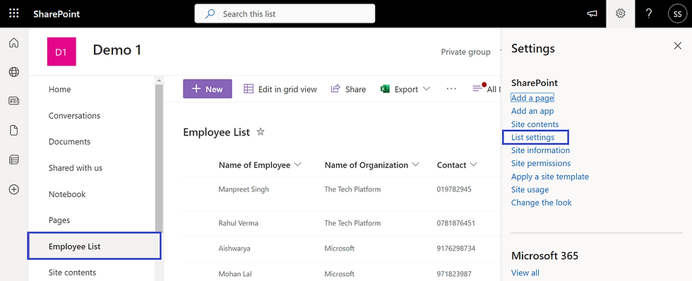 Rating Settings for Document Library in SharePoint 1