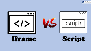 Difference between Iframe and Script?