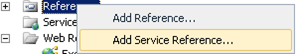 Add Web Reference in Visual Studio 2010
