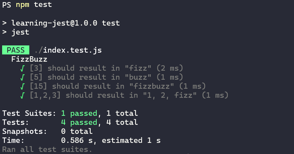 Jest Unit Testing Tool