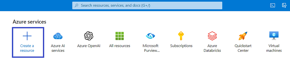Create a resource in Azure OpenAI