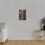 Thumbnail: City Neon View Matte Canvas, Stretched, 0.75"