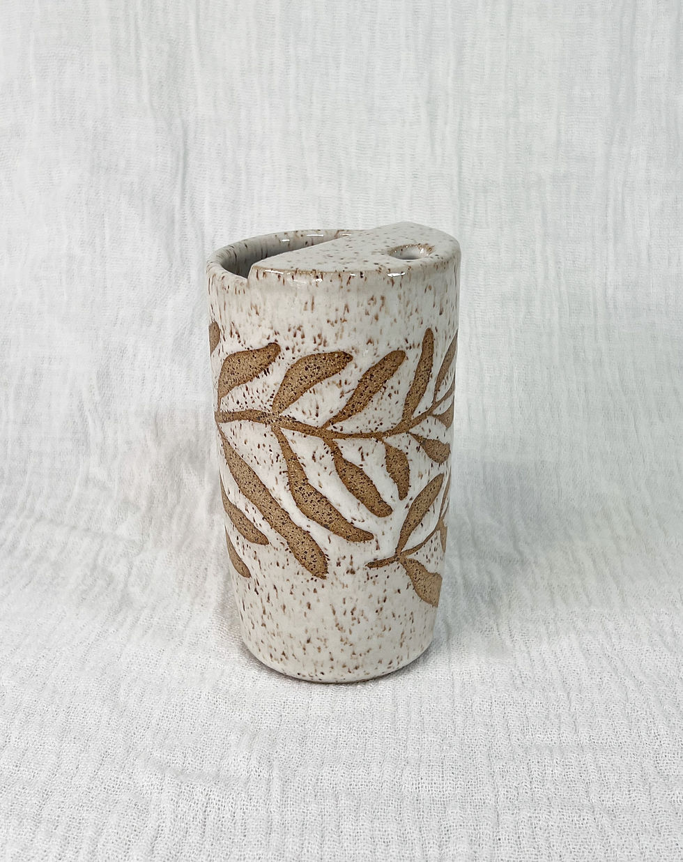 Speckled Leaves Travel Tumbler - 16oz