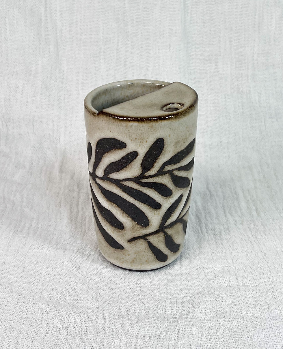 Dark Leaves Travel Tumbler - 11oz