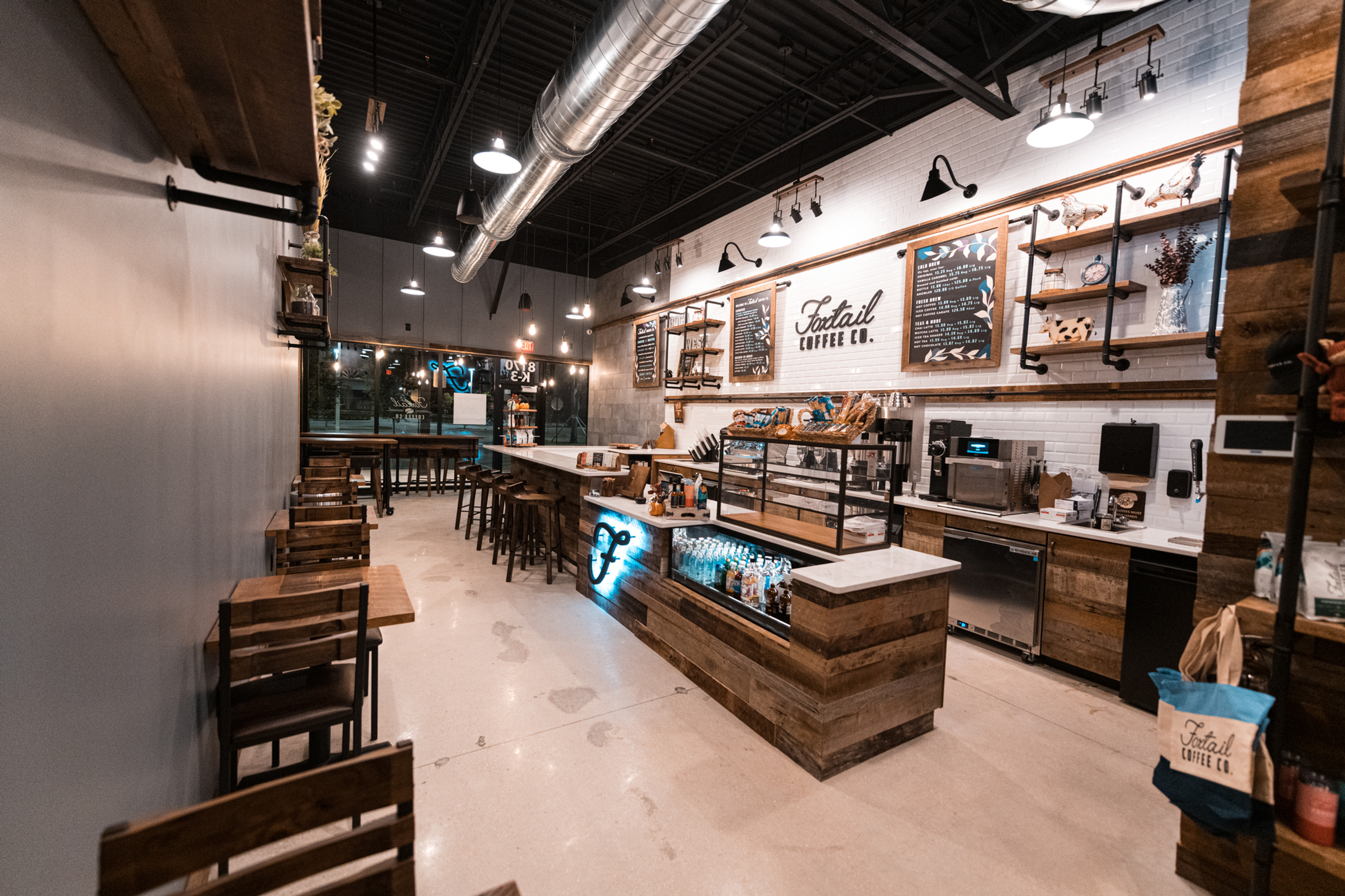 Foxtail Coffee West Boca interior