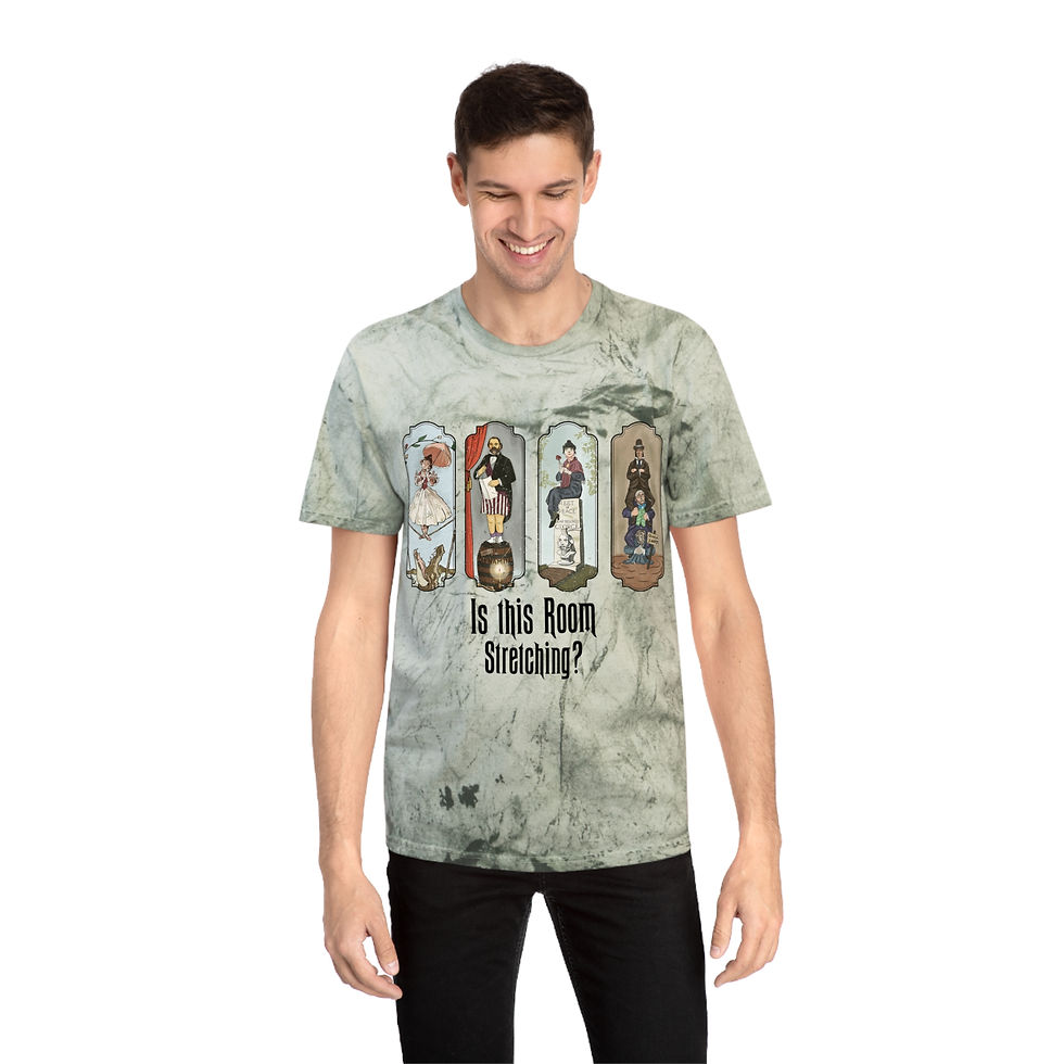 Thumbnail: Stretching Parlor Color Blast T-Shirt | Spooky Vibes, , Halloween 