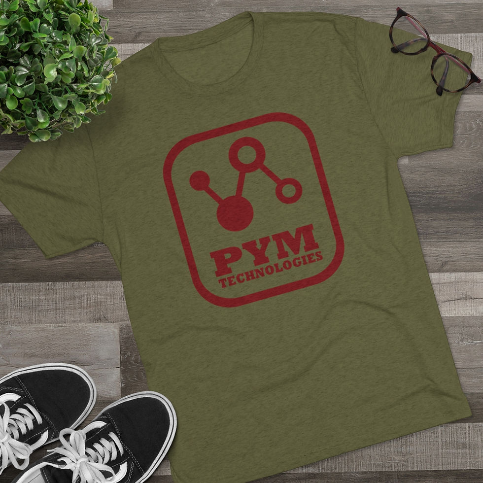Thumbnail: PYM Technologies, LLC Unisex Tri-Blend Crew Tee