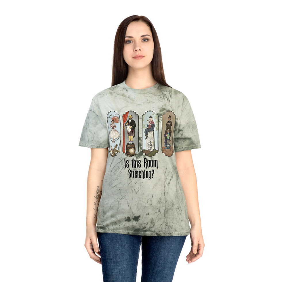 Thumbnail: Stretching Parlor Color Blast T-Shirt | Spooky Vibes, , Halloween 