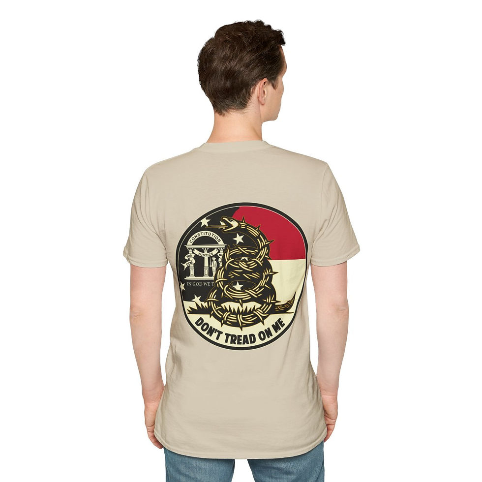 Thumbnail: Georgia Don't Tread on Me  Unisex Soft style T-Shirt