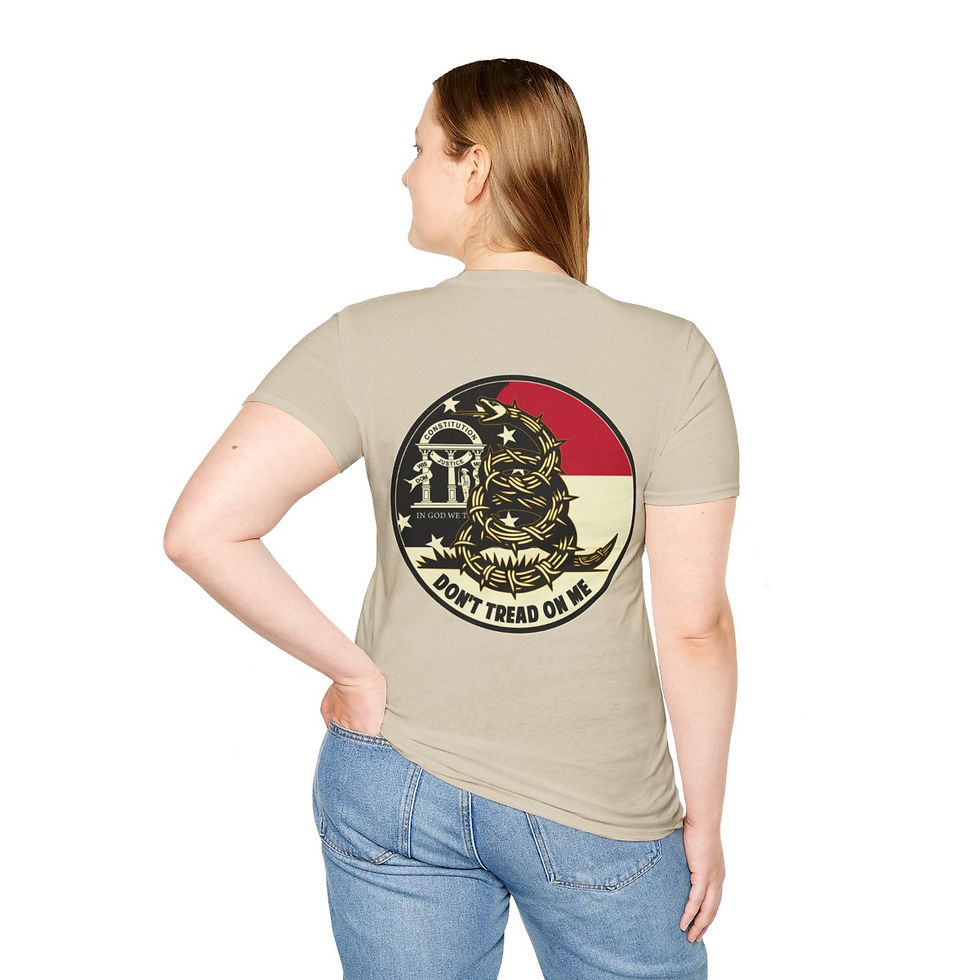 Thumbnail: Georgia Don't Tread on Me  Unisex Soft style T-Shirt