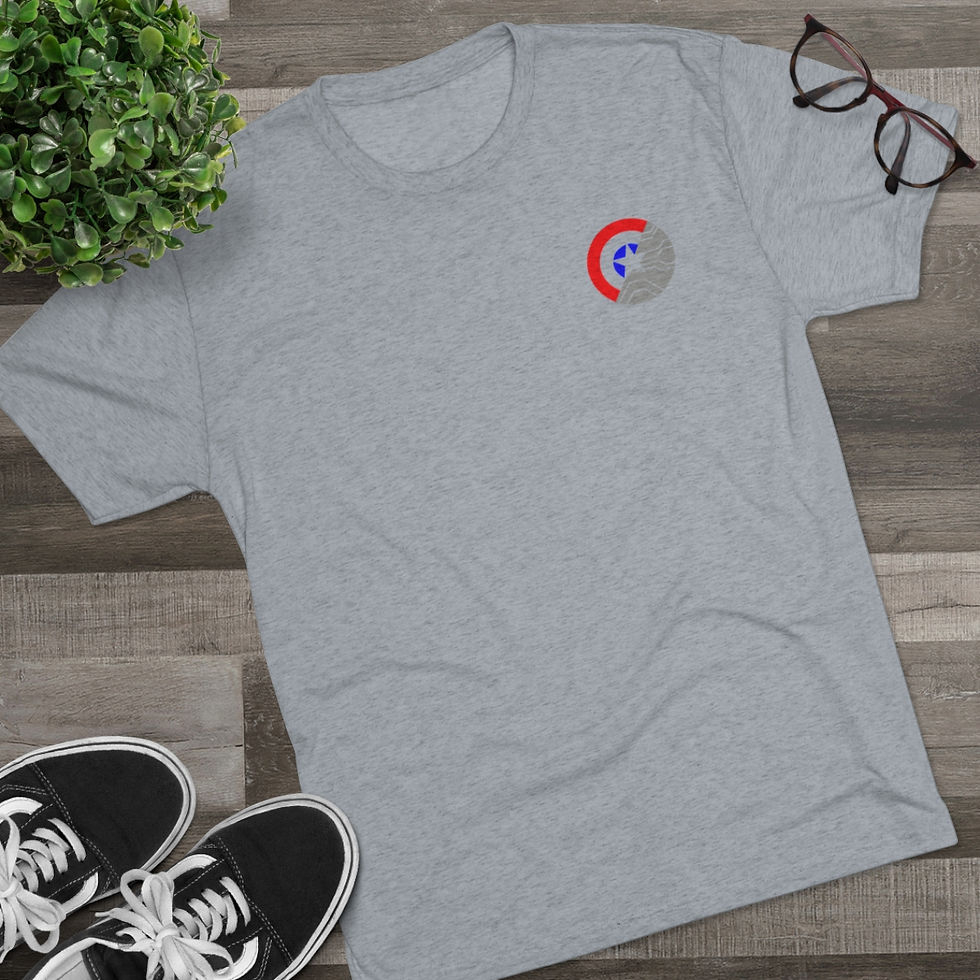 Thumbnail: Captain America and the Winter Soldier Unisex Tri-Blend Crew Tee