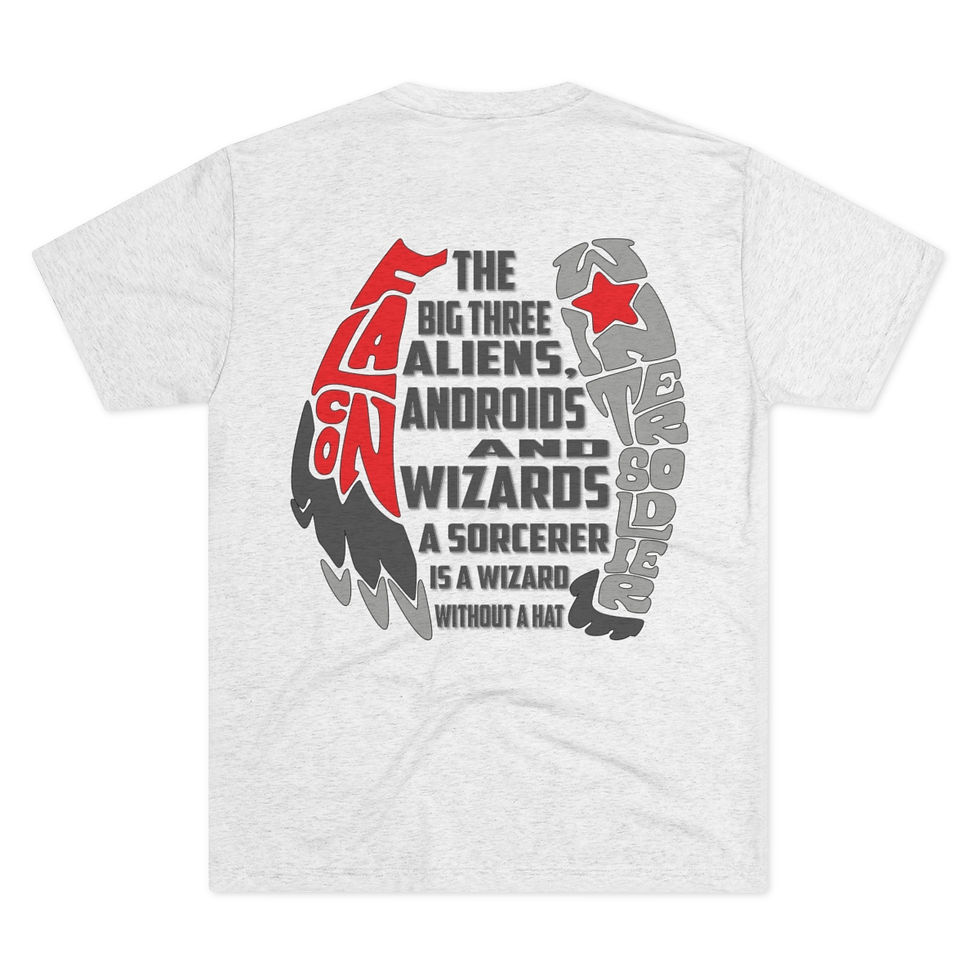 Thumbnail: Captain America and the Winter Soldier Unisex Tri-Blend Crew Tee