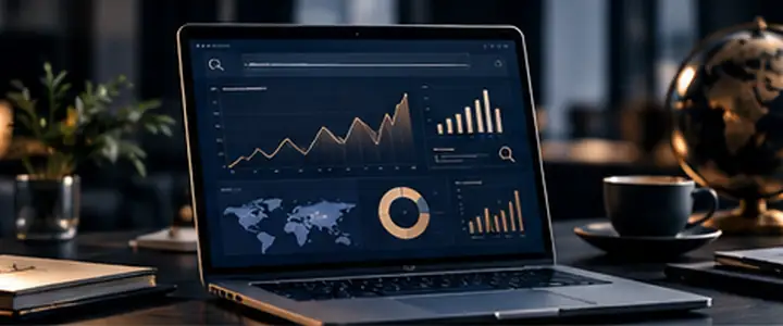 Search and performance analytics across digital dashboards