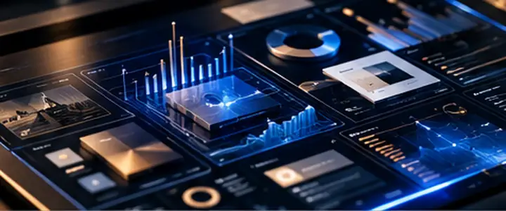 E-commerce storefront and performance dashboard