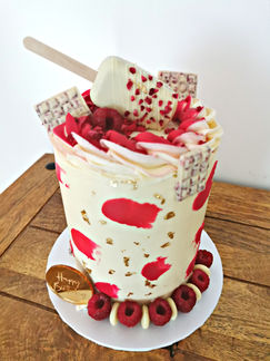 Cake pop birthday cake 