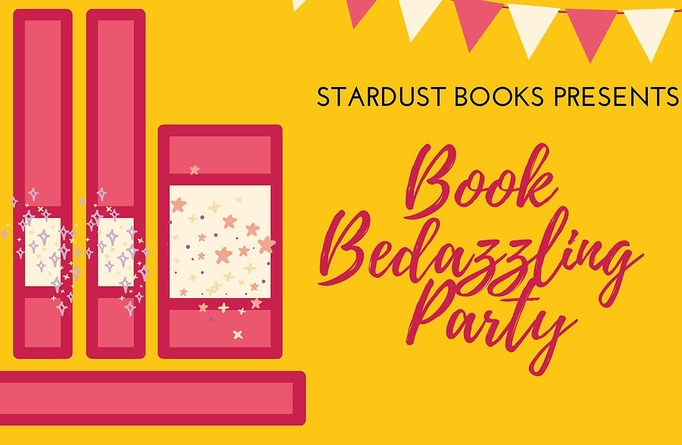 Book Bedazzling Party