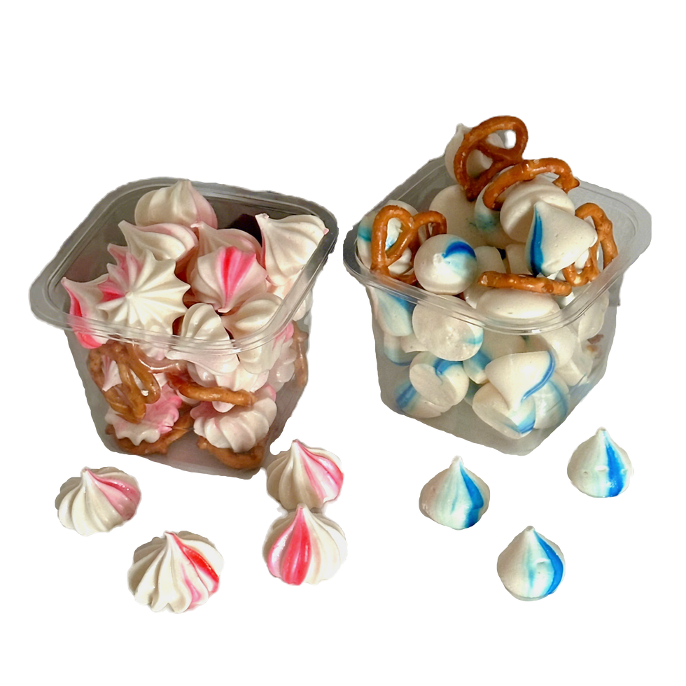 PRETZEL MERINGUE COOKIE image