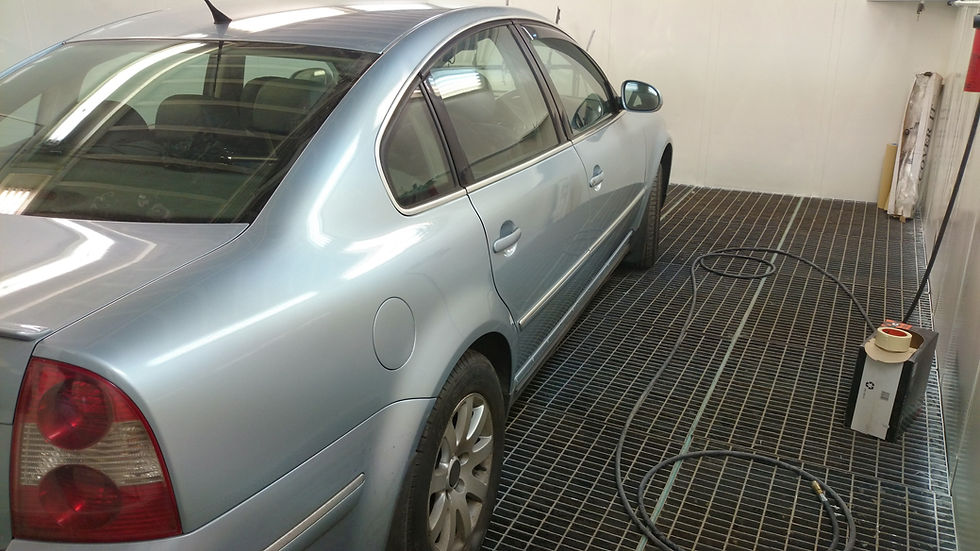 After painting