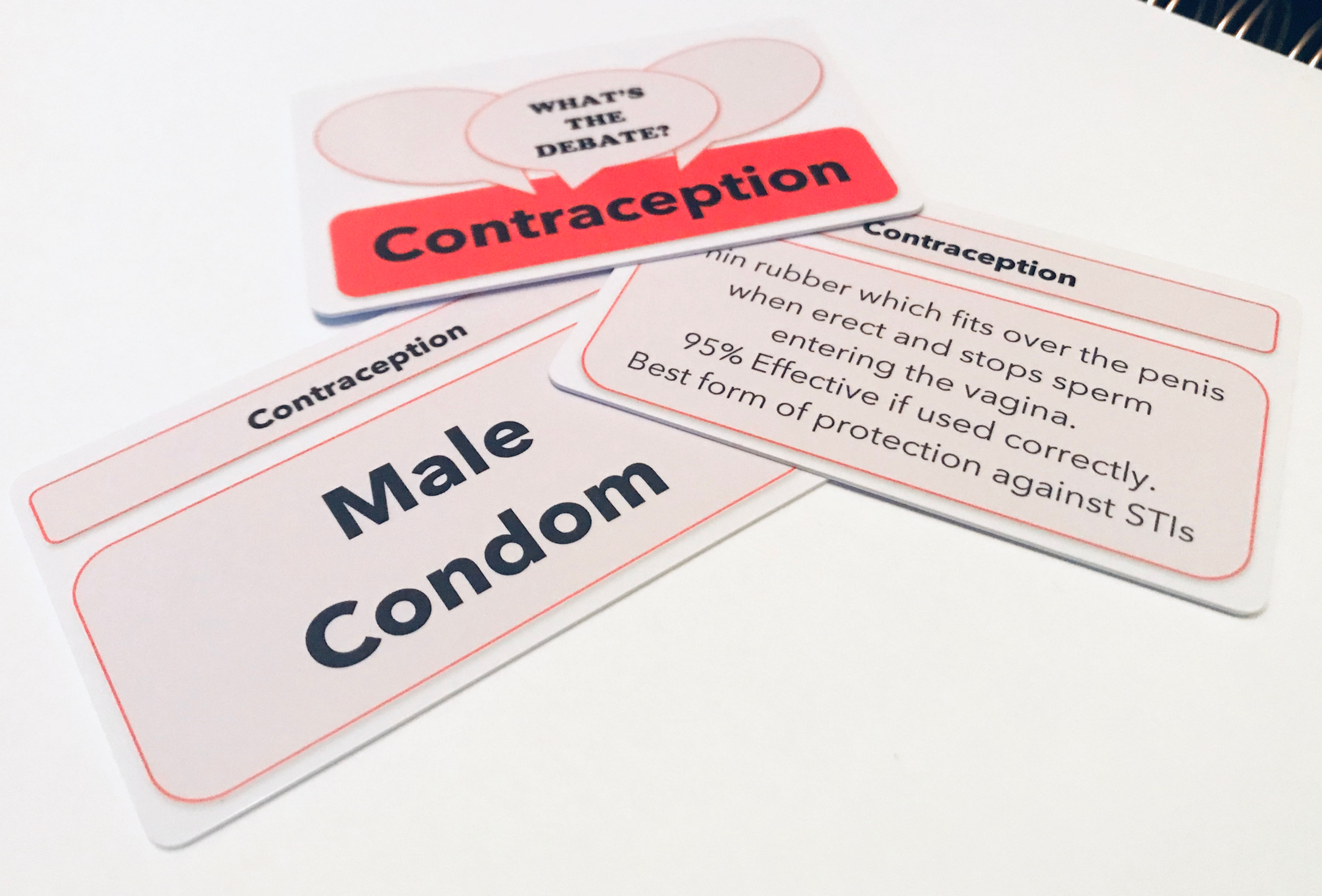 Contraception Method Cards