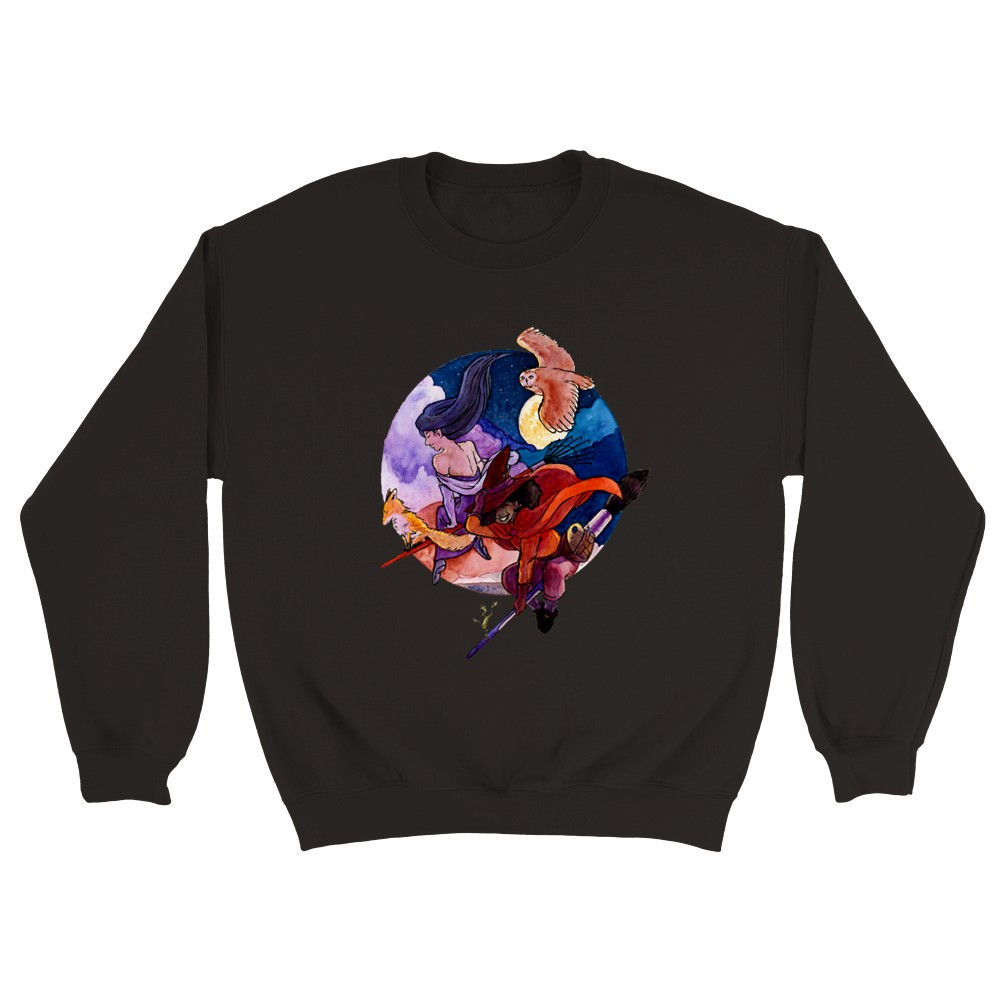 We Ride at Dusk - Unisex Crewneck Sweatshirt