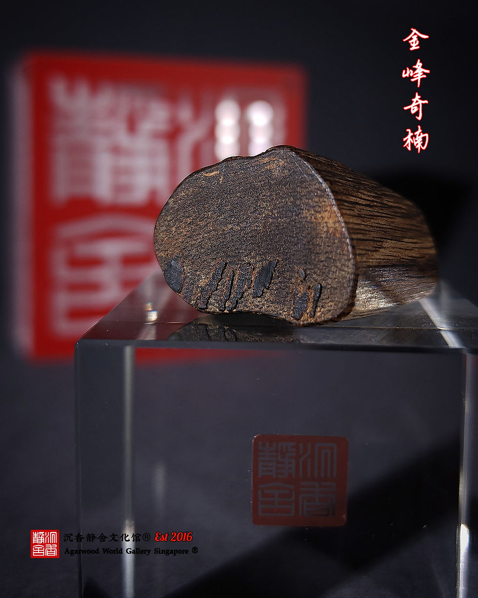 Thumbnail: 奇楠、皇家汶莱＂金峰奇楠＂沉水实心吊坠 8.