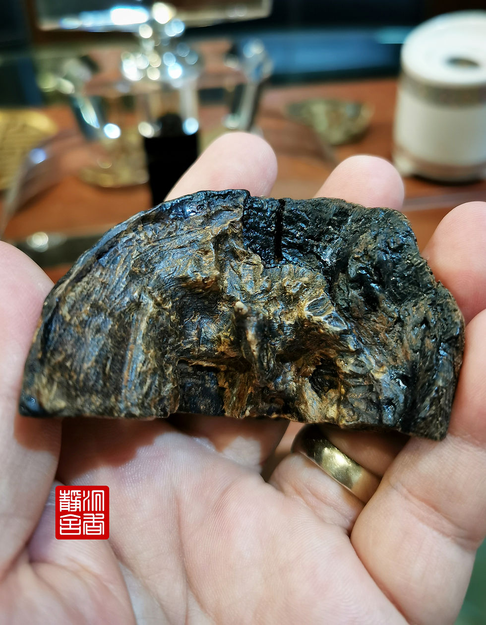 Thumbnail: 🌿奇楠 白棋 越南芽庄 孔雀开屏 (日本回流) 沉水 31.6克🌿