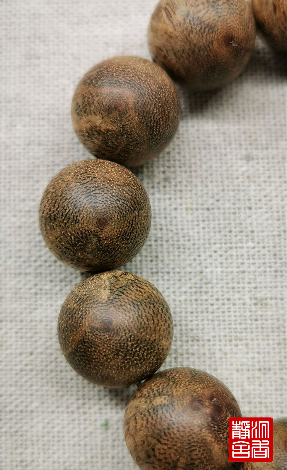 Thumbnail: 🌿Agarwood bracelet Vietnam Full Eyes Bead 🌿 
