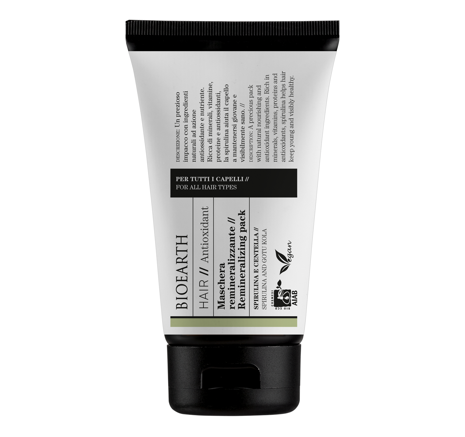 Maschera Remineralizzante Bioearth Hair 2.0