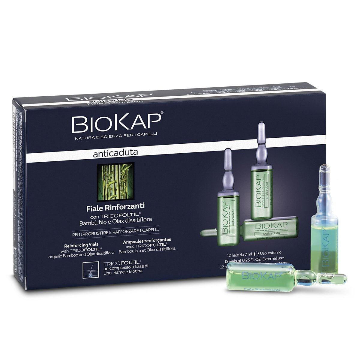 BioKap Anticaduta Fiale Rinforzanti. BioKap Anticaduta Hair Reinforcing Vials