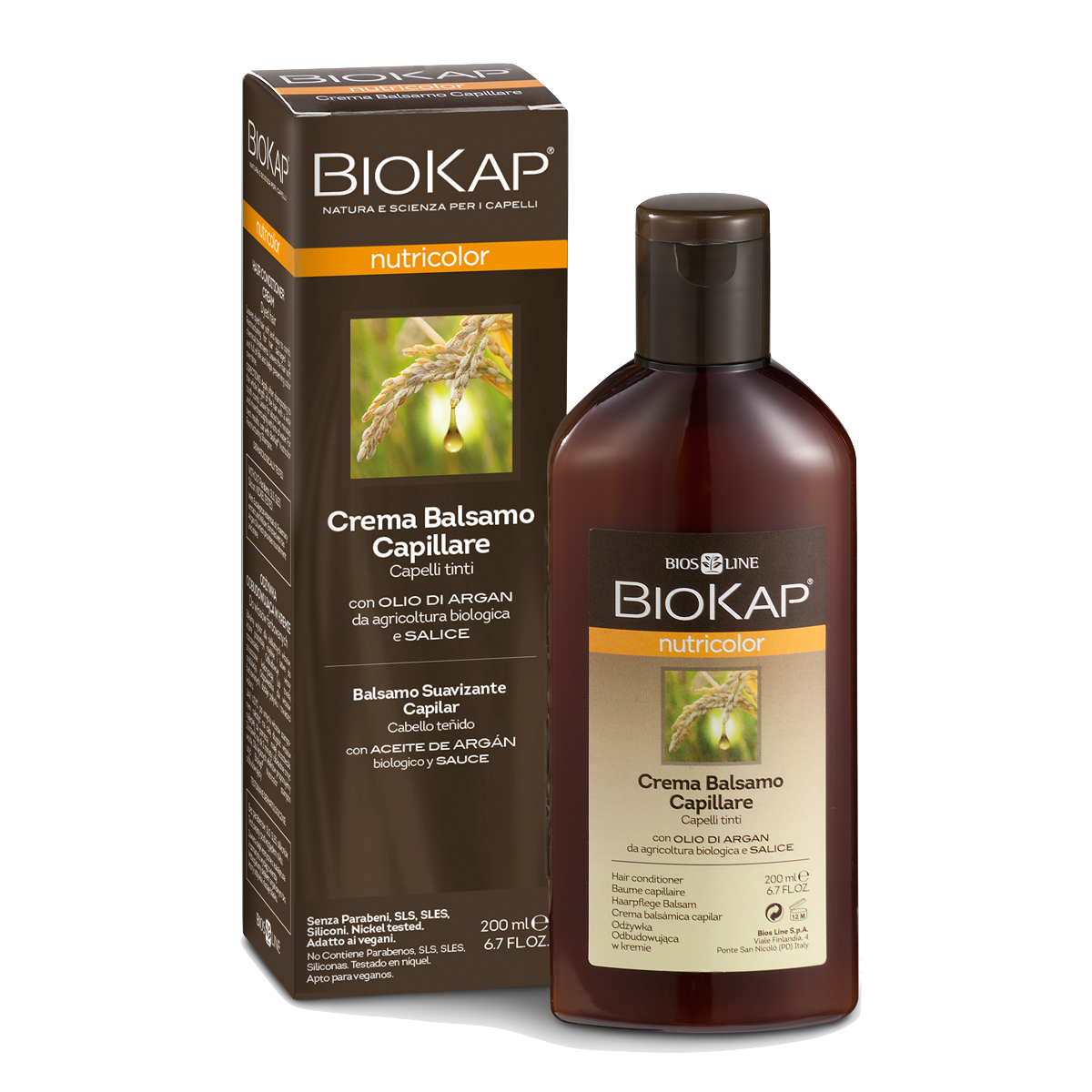 Biokap Nutricolor Crema Balsamo Capillare
