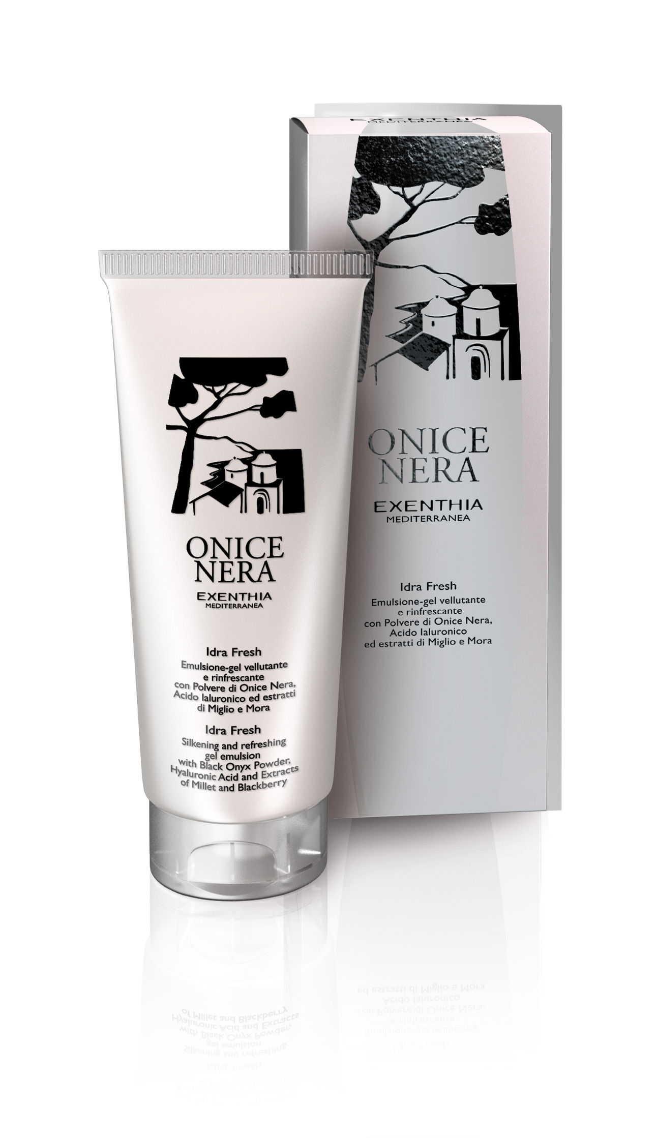 Idra Fresh Emulsione Gel Onice Nera Exenthia Mediterranea