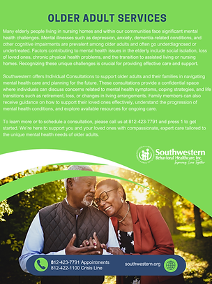 Older Adult services