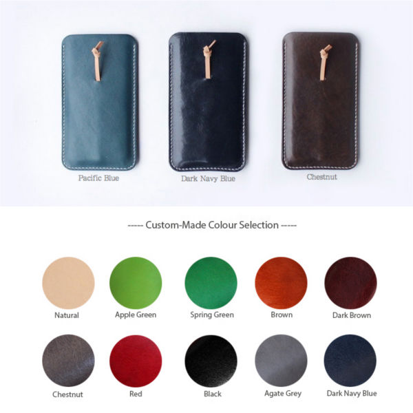 Thumbnail: 義大利頭層植鞣牛皮 抽拉式手工手機皮套/ iPhone 6/6+ 6S/6S+ 7/7+