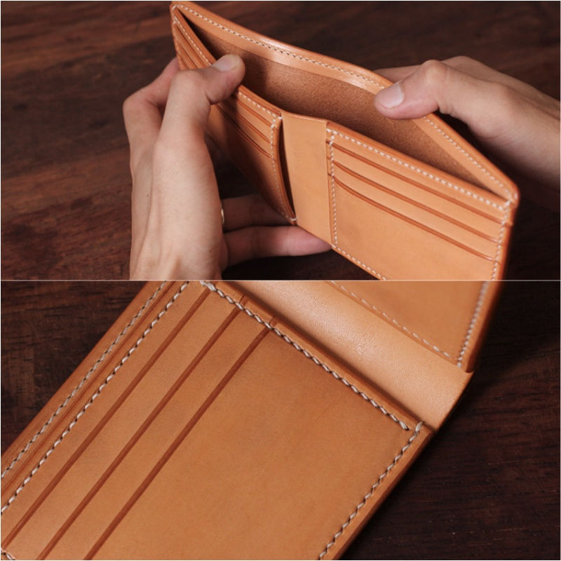 Thumbnail: 經典全手工訂製鞍革多卡位短夾